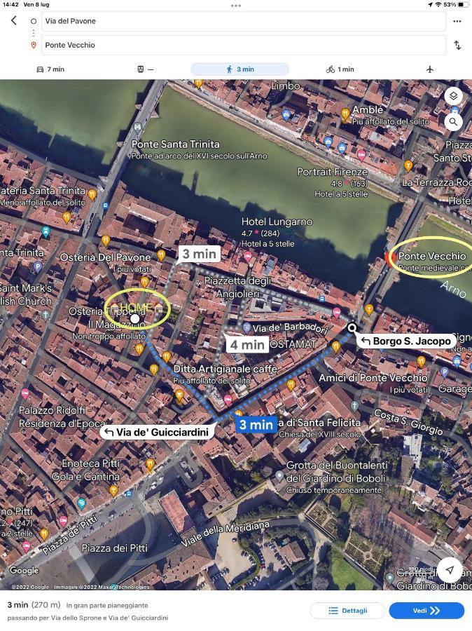 Uffizi & Santo Spirito Family/Groups Apartment Florença Exterior foto